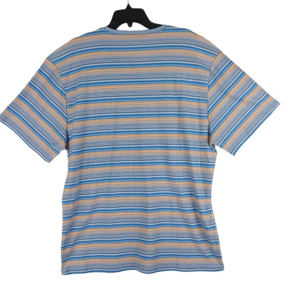Prana Men's Cooper Point Crew tee shirt Organic Cotton Striped size XXL - Picture 4 of 12